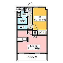 ＩＤＥＡＬ  ｜ 三重県鈴鹿市算所１丁目（賃貸マンション1LDK・2階・46.75㎡） その2