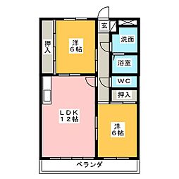 🉐敷金礼金0円！🉐パレスインビレッジ  II