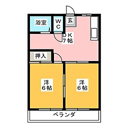 🉐敷金礼金0円！🉐パルミラ　Ｃ