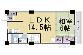 京都府京都市伏見区深草野田町（賃貸マンション1LDK・3階・47.25㎡） その2