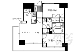 京都市営烏丸線 烏丸御池駅 徒歩9分 4階/-