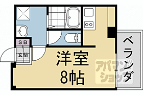 山善ビル 702 ｜ 京都府京都市下京区五条通猪熊西入柿本町（賃貸マンション1K・7階・21.00㎡） その2