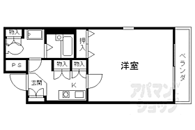 京都府京都市右京区太秦安井西沢町（賃貸マンション1K・3階・30.92㎡） その2