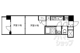 京都府京都市右京区西京極浜ノ本町（賃貸マンション2K・1階・31.50㎡） その2