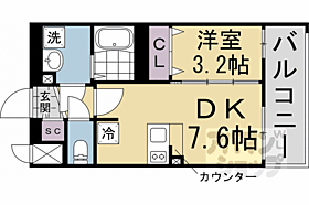 ファステート京都ステーションウォズ 513 ｜ 京都府京都市南区東九条北河原町（賃貸マンション1DK・5階・28.71㎡） その2