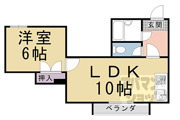 シティアーク東山 403｜京都府京都市東山区大和大路通五条上る山崎町(賃貸マンション1LDK・4階・34.84㎡)の写真 その2