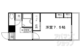 京都府京都市伏見区桃山町因幡（賃貸アパート1K・2階・23.18㎡） その2