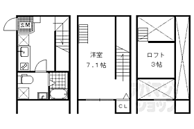 京都府京都市伏見区深草南蓮池町（賃貸アパート1K・1階・33.26㎡） その2