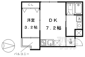 ＷＥＳＴ9五条烏丸 203 ｜ 京都府京都市下京区卜味金仏町（賃貸マンション1DK・2階・24.71㎡） その2