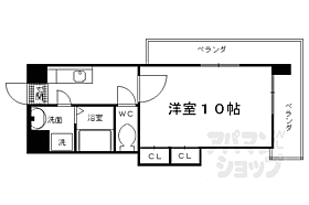 京都府京都市伏見区深草西浦町4丁目（賃貸マンション1K・6階・27.00㎡） その2