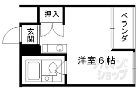 ＡＢＬＥ創久二人司 402 ｜ 京都府京都市下京区二人司町（賃貸マンション1K・4階・16.97㎡） その2