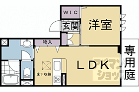 京都府京都市右京区太秦多藪町（賃貸マンション1LDK・1階・43.83㎡） その2