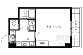 京都府京都市中京区壬生御所ノ内町（賃貸マンション1K・2階・27.90㎡） その2