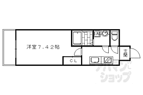 ＧＡＲＮＥＴ　ＲＥＳＩＤＥＮＣＥ　七条河原町 604 ｜ 京都府京都市下京区新日吉町（賃貸マンション1K・6階・23.51㎡） その2