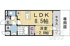 ファステート京都東福寺パラベル 115 ｜ 京都府京都市南区東九条北松ノ木町（賃貸マンション1LDK・1階・28.88㎡） その2