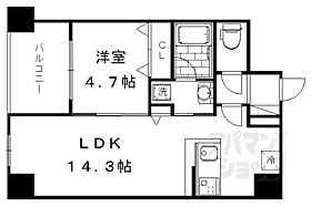 増田屋ビル 801 ｜ 京都府京都市下京区中金仏町（賃貸マンション1LDK・8階・43.24㎡） その2