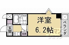 京都府京都市右京区西京極北大入町（賃貸マンション1K・2階・16.72㎡） その2