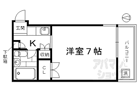 レジデンスＹＯＨＥＩ 302 ｜ 京都府京都市下京区福島町（賃貸マンション1K・3階・18.00㎡） その2