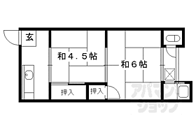 京都府京都市伏見区深草西浦町2丁目（賃貸アパート2K・2階・28.00㎡） その2