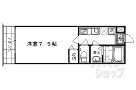 京都府京都市中京区壬生東淵田町（賃貸マンション1K・3階・22.31㎡） その2