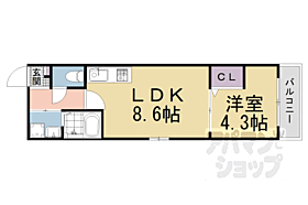 京都府京都市伏見区深草西出町（賃貸マンション1LDK・3階・30.00㎡） その2