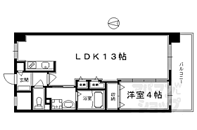 京都府京都市下京区間之町通五条上ル朝妻町（賃貸マンション1LDK・4階・45.08㎡） その2