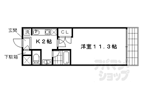 京都府京都市中京区新シ町通御池下る大文字町（賃貸マンション1K・4階・30.38㎡） その2