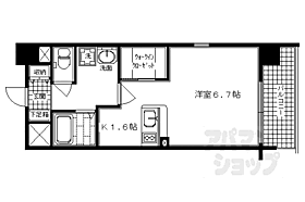 京都府京都市下京区東洞院通五条上ル深草町（賃貸マンション1K・8階・25.16㎡） その2