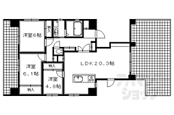 京都市営烏丸線 烏丸御池駅 徒歩7分 9階/-