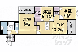 阪急京都本線 西院駅 徒歩13分