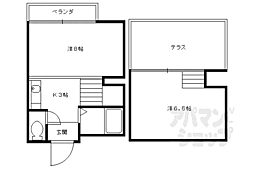 JR山陰本線 花園駅 徒歩10分 4階/-