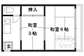 高瀬川マンション2階4.5万円