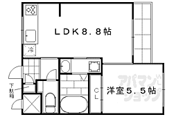 エリタージュ・椥辻 2階/201