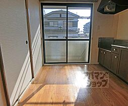 京都地下鉄東西線 太秦天神川駅 徒歩9分の賃貸アパート 2階2DKのリビング/ダイニング