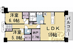 間取図画像 2SLDK
