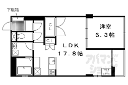 京都地下鉄東西線 京都市役所前駅 徒歩7分 5階/-