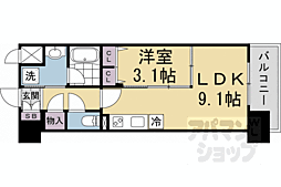 リシュドール梅小路 11階/1106
