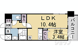 リシュドール梅小路 6階/613