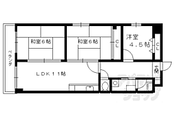 ロイヤルセイリョー 3LDKの間取図画像