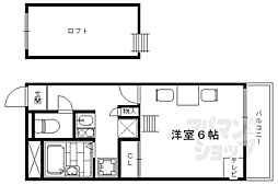 西大路マンション 3階/302