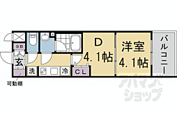 アスヴェル京都西大路ＳＯＵＴＨ 2階/209