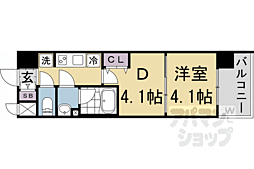 アスヴェル京都西大路ＳＯＵＴＨ 2階/207