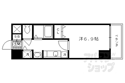 ライジングコート京都西院フロンティアII 1階