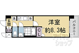 ソルテラス京都西大路 郁 7階/704