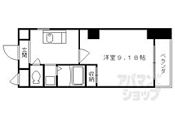 木屋町ビル 1Kの間取図画像