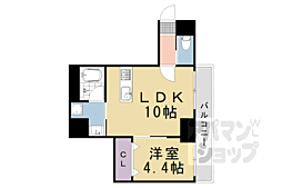 HaleLuana東山 1LDKの間取図画像