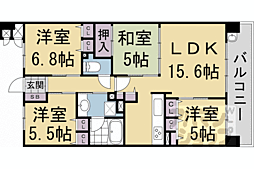 イニシア梅小路公園 3階/302