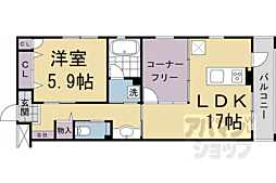 Rhino Flats JOY 2LDKの間取図画像