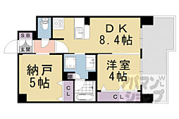 エステムプラザ京都河原町通IIレジデンシャル 11階/1104