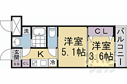 クレストタップ京都丹波口 2階